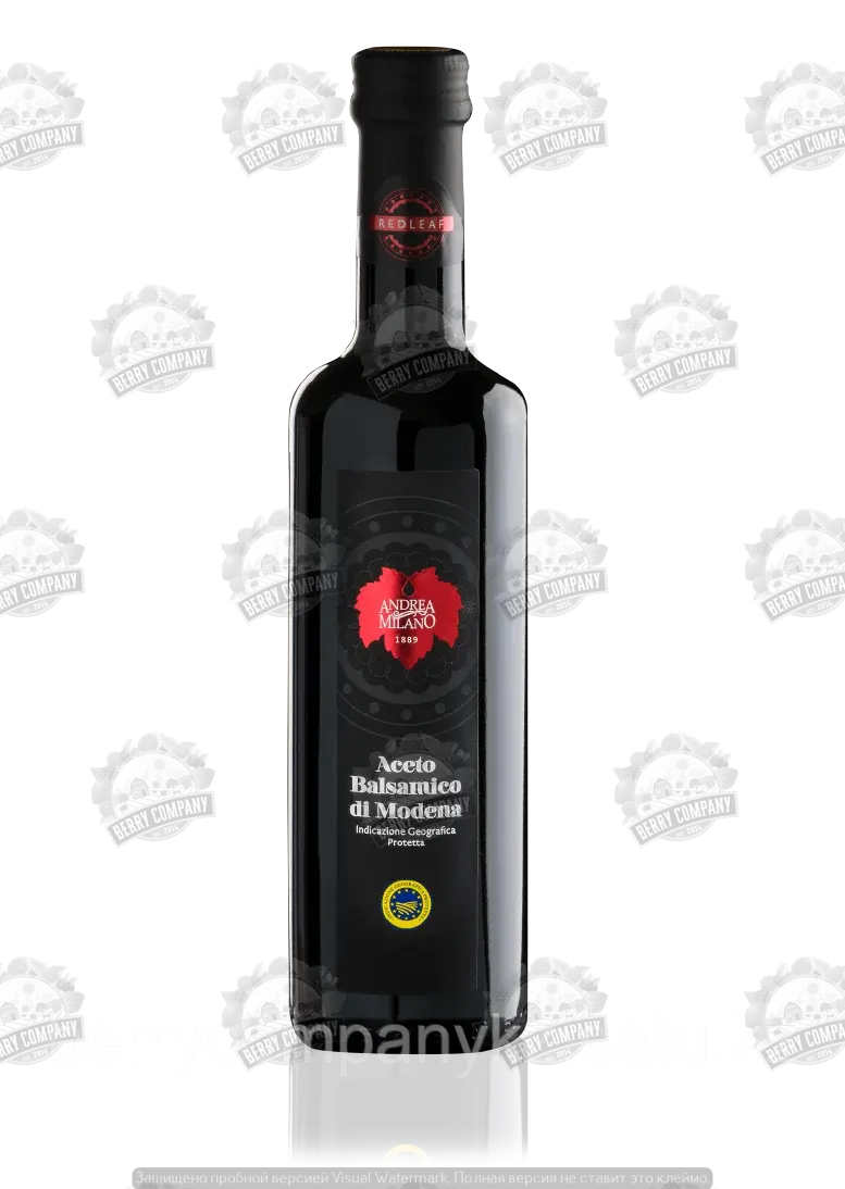 Уксус бальзамический тёмный Andrea Milano 500 мл