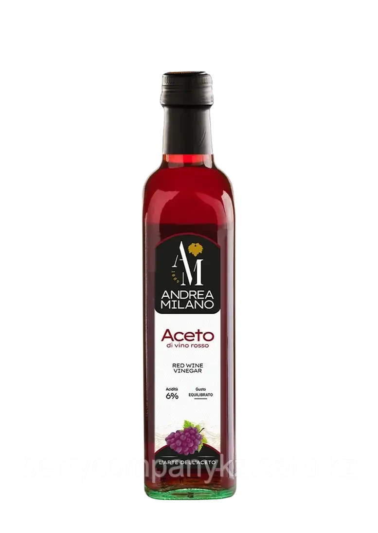 Уксус винный красный 6% Andrea Milano 1 л