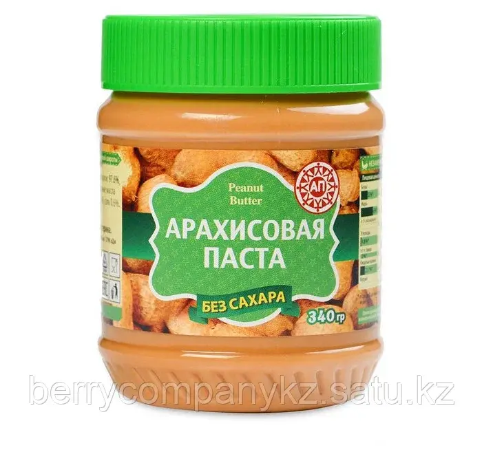 Паста Арахисовая без сахара АП 340гр