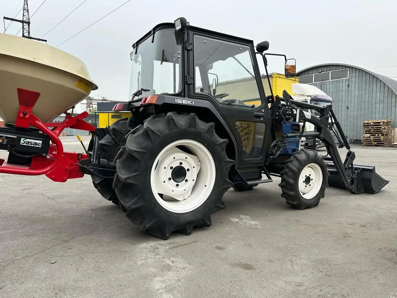 Минитрактор Iseki TG33F кун, кабина, разбрасыватель удобрений 2014 г Подробнее: https://nippon-machinery.satu.kz/p127610253-minitraktor-iseki-tg33f.html