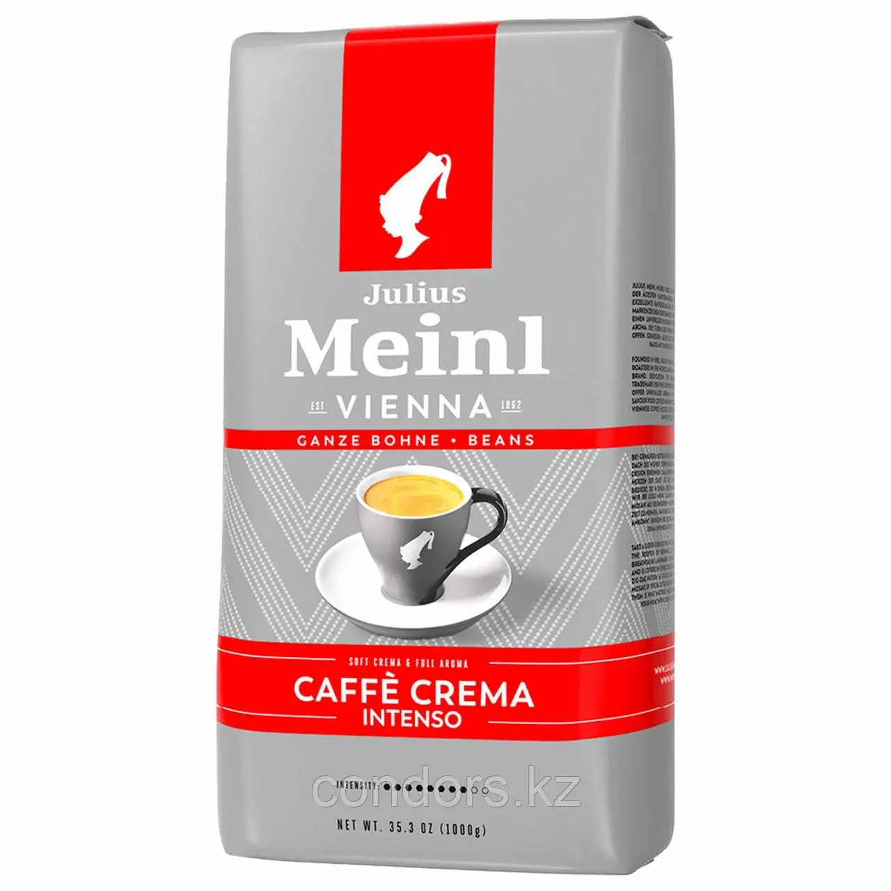 Кофе в зернах JULIUS MEINL "Caffe Crema Intenso Trend Collection", 1000 г, ИТАЛИЯ, 89535 Код: 89535
