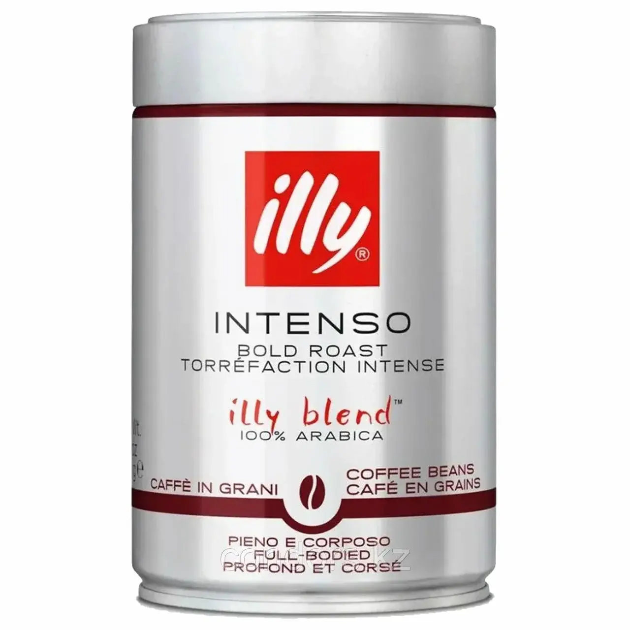 Кофе в зернах ILLY "Intenso" ИТАЛИЯ, 250 г, в жестяной банке, арабика 100%, ИТАЛИЯ, 1819 Код: 1819
