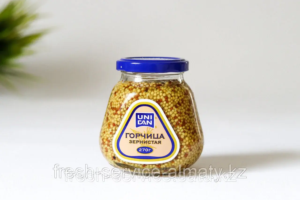 Горчица зернистая "UNI DAN" 270 гр