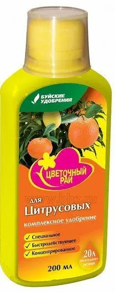 Буйские ЖКУ Цветочный рай для для Цитрусовых 200мл