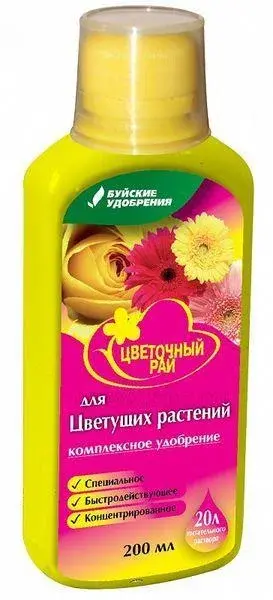 Буйские ЖКУ Цветочный рай для для Цветущих 200мл