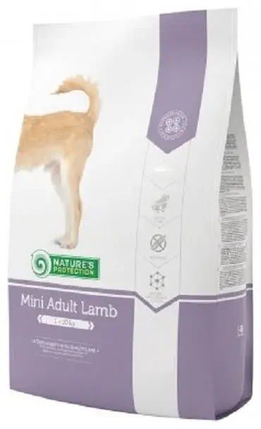 Корм для собак Nature's Protection Mini Adult Lamb Small breed dog, 2 кг