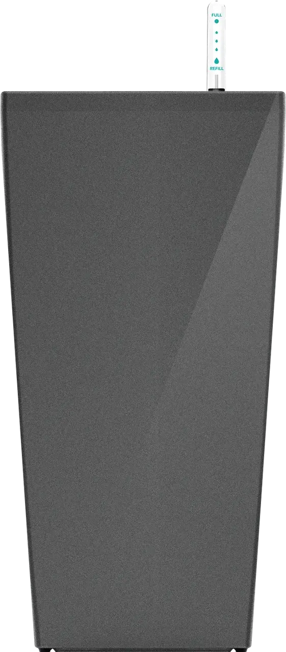 Антрацитовый кашпо 12x23cmH