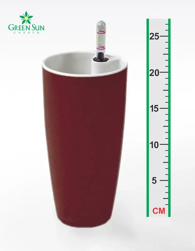 Пластиковый горшок для цветка 12х23cmH