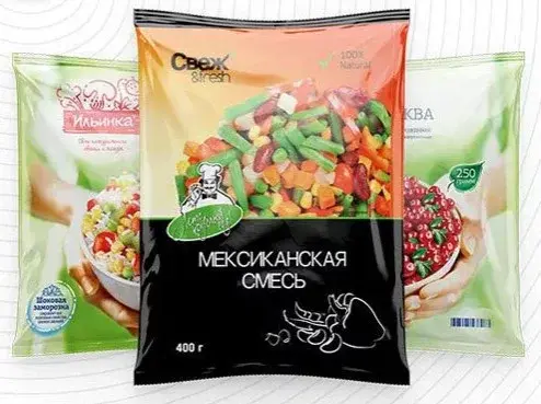 Упаковка для замороженных овощей, ягод и грибов В наличии Цену уточняйте