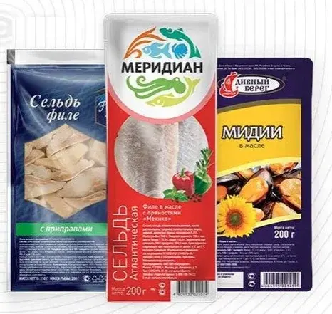 Упаковка для рыбных пресервов