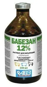 Бабезан 12 % 100 мл