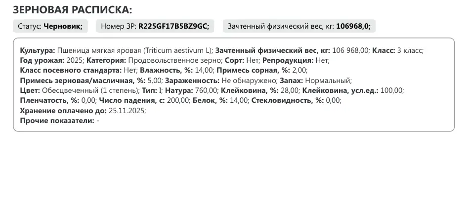 Пшеница мягкая яровая