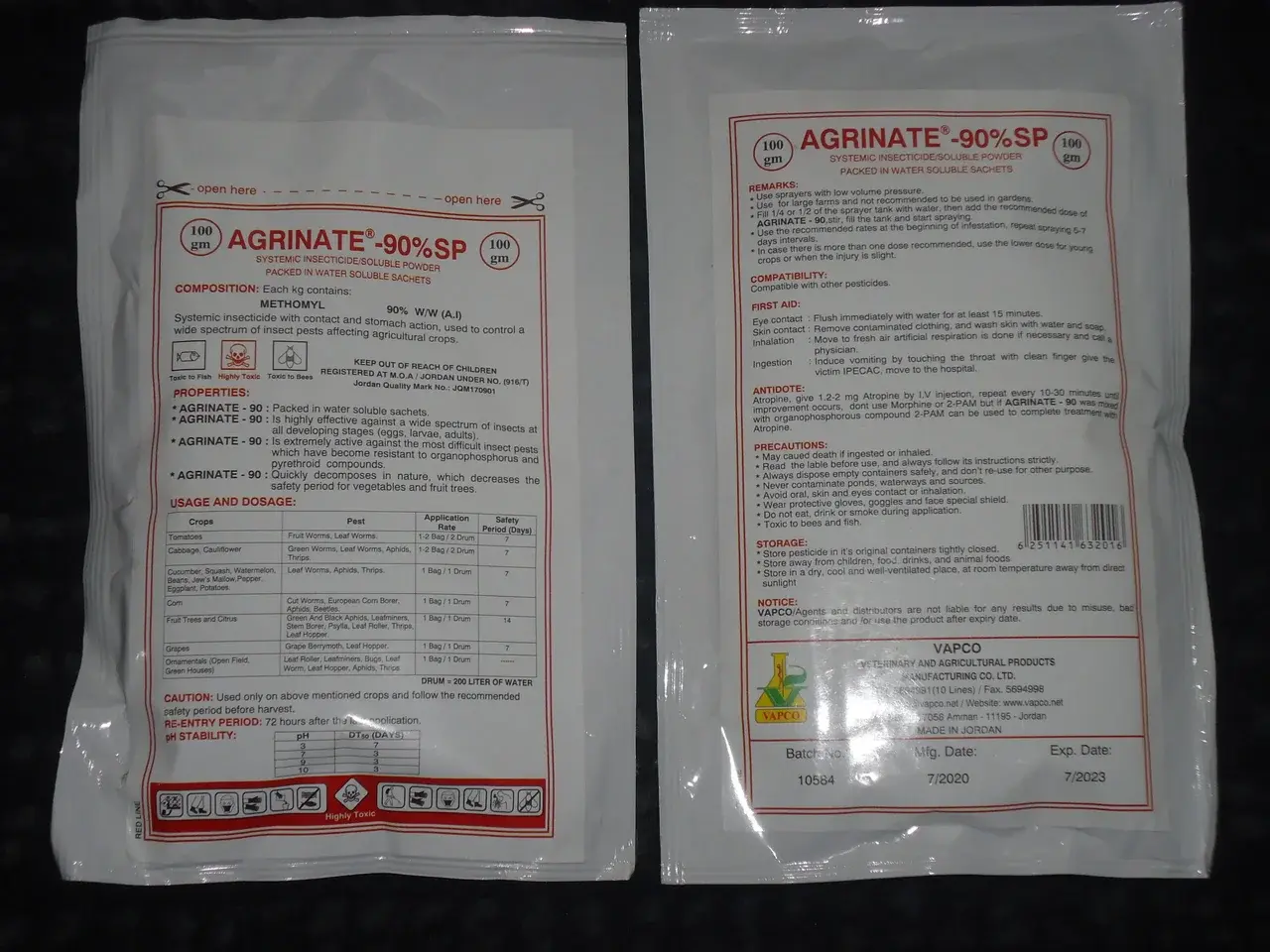 Инсектицид AGRINATE-90%
