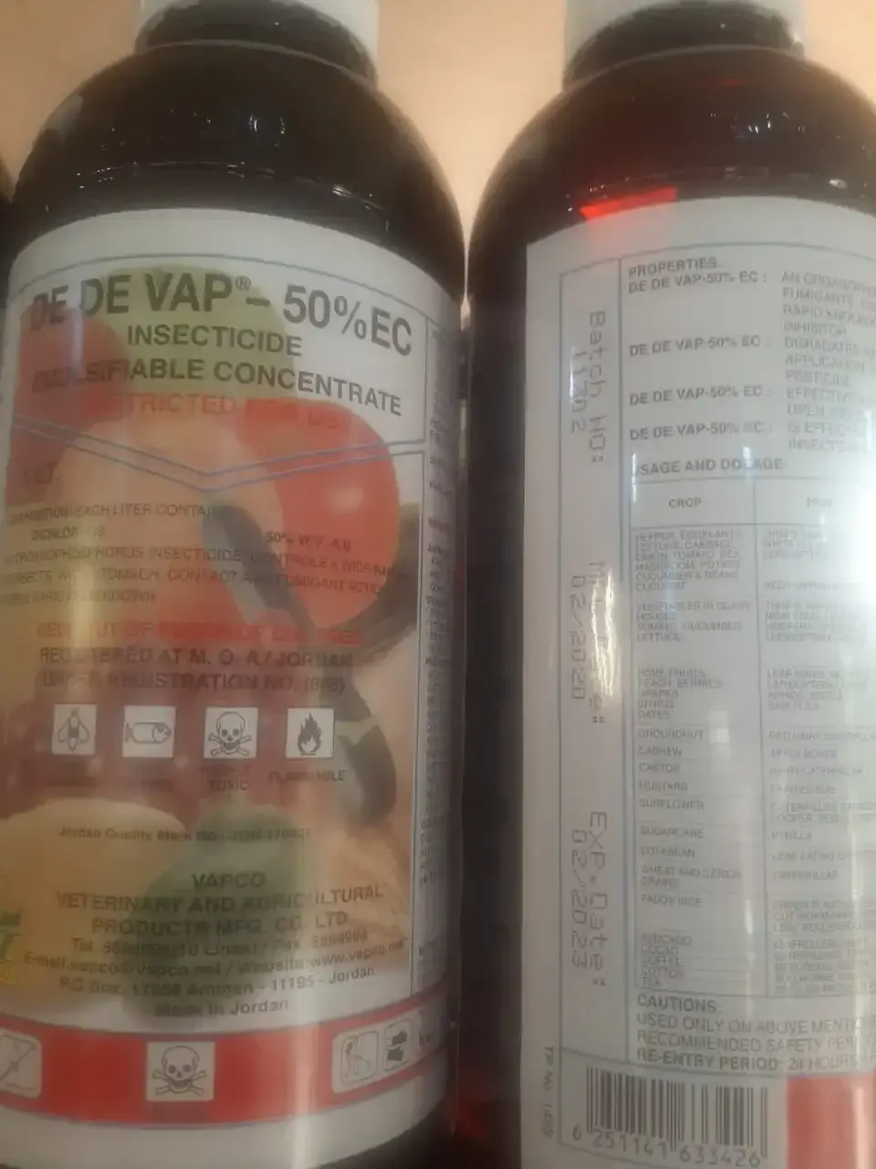 Инсектицид DE DE VAP-50%EC
