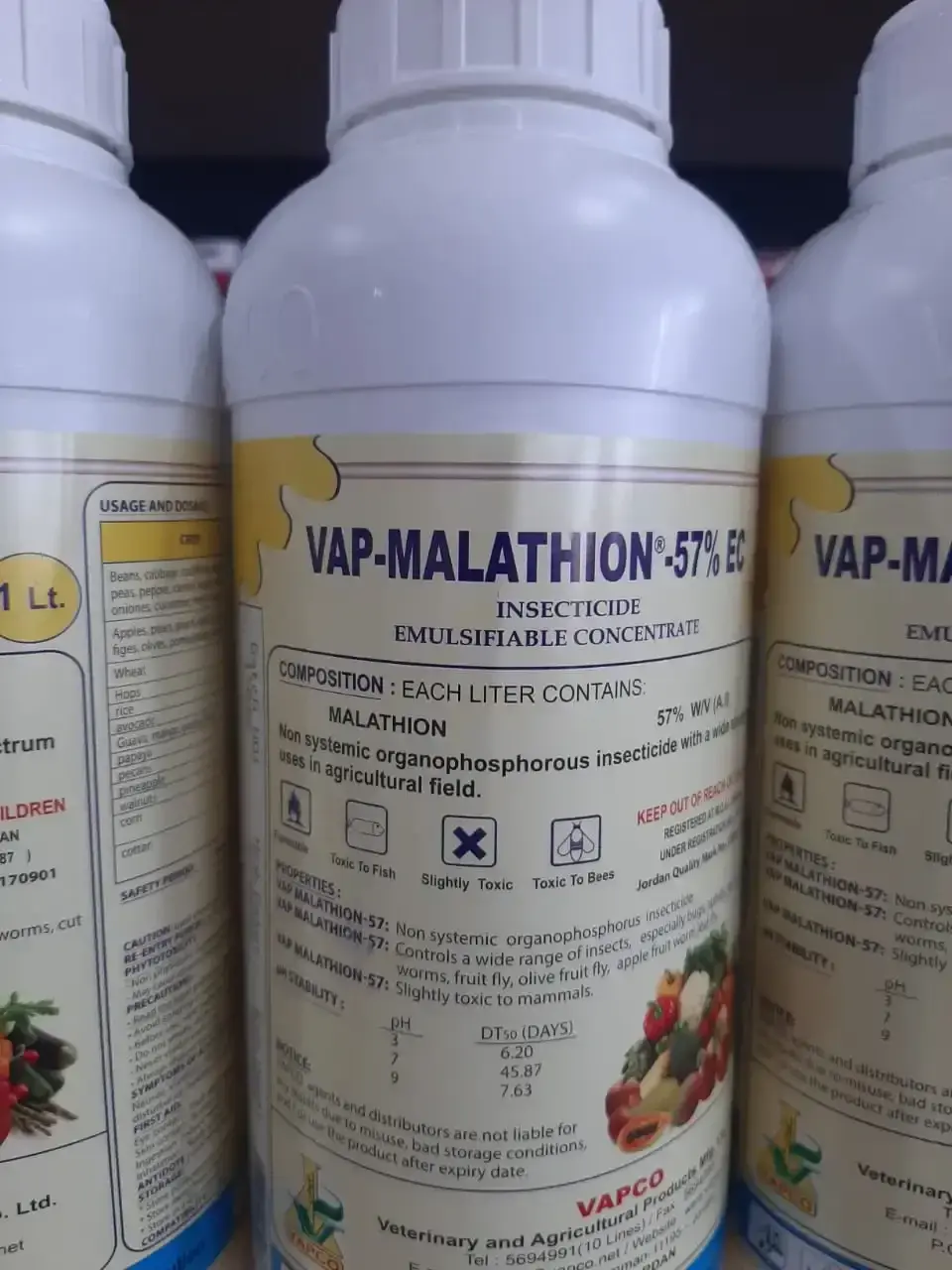 Инсектоакарицид VAP-MALATHION-57% EC