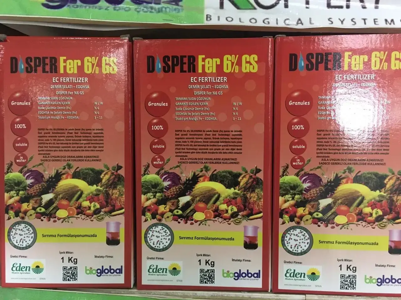 Внекорневая подкормка DISPER Fer, Железо 6%