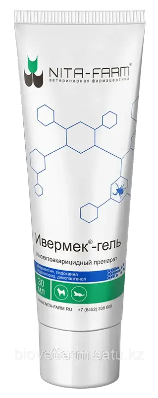 Ивермек-гель 30мл (туба)