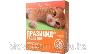 Празицид таблетки д/кошек 6*200мг