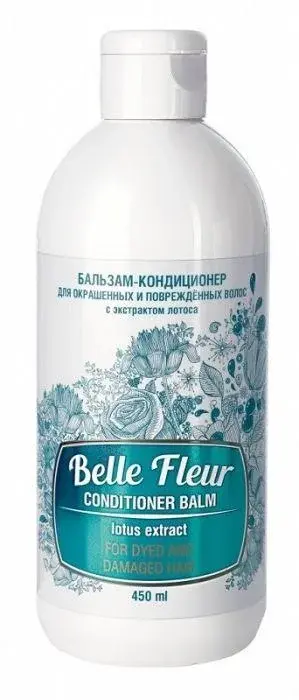 Бальзам-кондиционер для окрашенных и поврежденных волос Belle Fleur 450 мл  В наличии