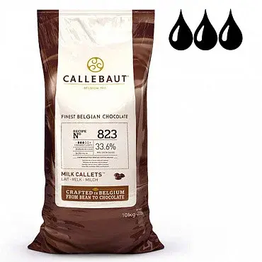Шоколад молочный Callebaut Select(нат.ваниль,какао 33,6%) 10 кг