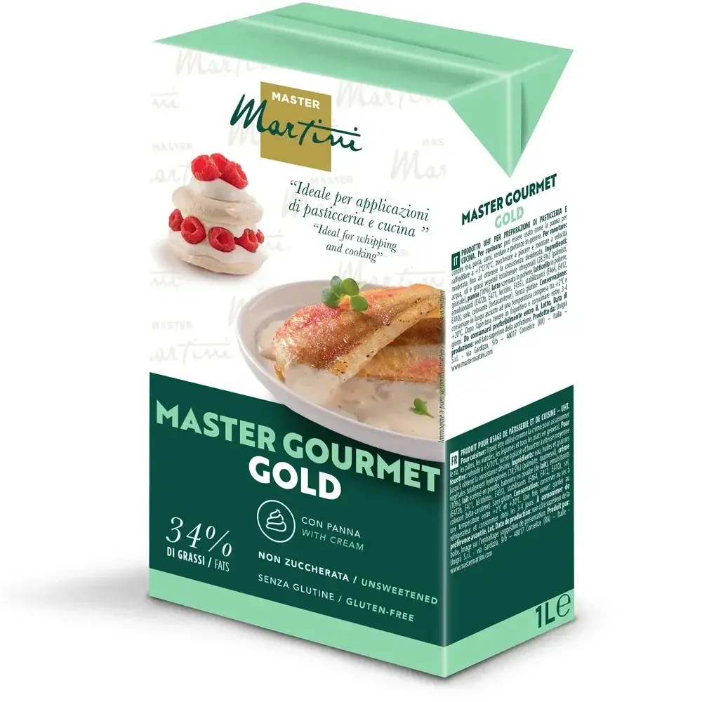 Сливки 34% Master Gourmet Gold 1л, Италия