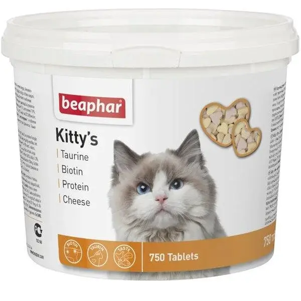 Кормовая добавка Kitty's Mix для кошек 750табл