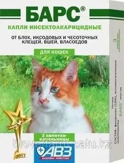 Барс капли инсект. для кошек