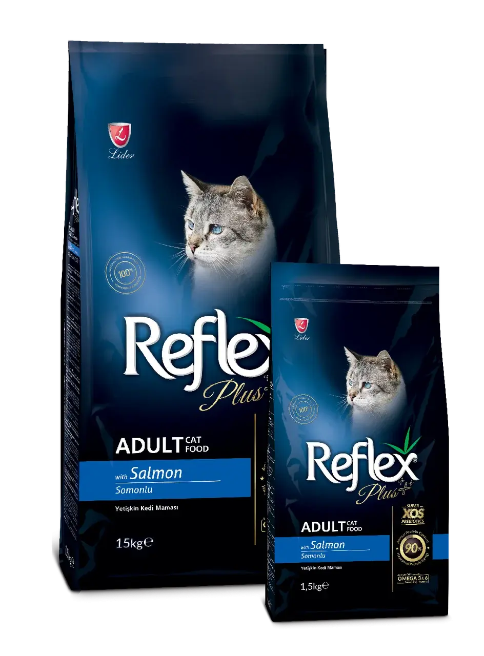 Reflex Plus (Рефлекс) Корм для кошек с лососем