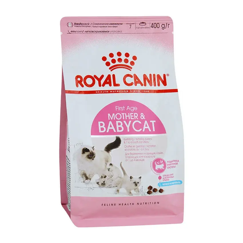 Royal Canin (Роял Канин) Mother & Babycat Корм для котят до 4-х месяцев, 400 гр