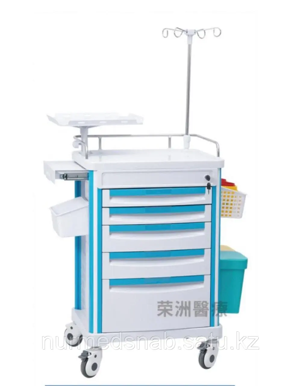 Тележка для неотложной помощи KYS-B009 (ABS anesthesia truck)
